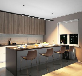 DK9203-BK Линейный светильник 52W 2000mm 3000K, черный в Лысьве - lysva.ok-mebel.com | фото 5