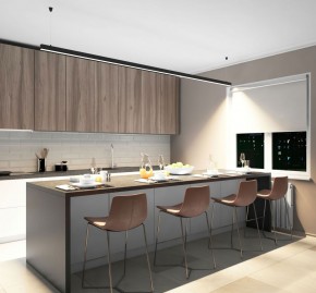 DK9304-BK Линейный светильник 72W 3000mm 4000K, черный в Лысьве - lysva.ok-mebel.com | фото 5
