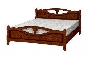 ЕЛЕНА-4 Кровать из массива (орех) в Лысьве - lysva.ok-mebel.com | фото 2