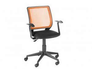 Кресло офисное Эксперт Т-эрго (черный/оранжевый) в Лысьве - lysva.ok-mebel.com | фото 1