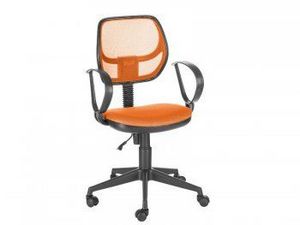 Кресло компьютерное Флеш Рондо (оранжевый/оранжевый) в Лысьве - lysva.ok-mebel.com | фото 1