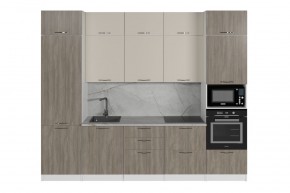 ФЬЮДЖИ Кухонный гарнитур Экстра (3000 мм) в Лысьве - lysva.ok-mebel.com | фото 3