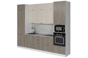 ФЬЮДЖИ Кухонный гарнитур Экстра (3000 мм) в Лысьве - lysva.ok-mebel.com | фото 4