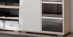 Гостиная Флай (ЦС-01/ШК-04) дуб сонома/белый в Лысьве - lysva.ok-mebel.com | фото 13