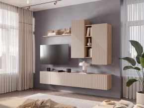 Гостиный модуль Эмилия ГМ-12 (Дуб смоки/Айриш (MF03)) в Лысьве - lysva.ok-mebel.com | фото 3