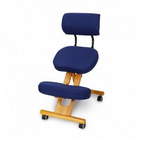 Коленный стул со спинкой Smartstool KW02В + Чехлы в Лысьве - lysva.ok-mebel.com | фото 3