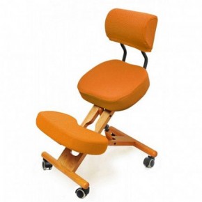 Коленный стул со спинкой Smartstool KW02В + Чехлы в Лысьве - lysva.ok-mebel.com | фото 4