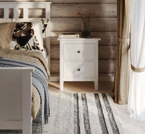 Комод 02 Кантри белый с двумя ящиками в Лысьве - lysva.ok-mebel.com | фото 4