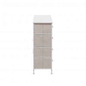 Комод Leset Линкс 8 ящ. (к/з), Каркас Белый, ящики Белые в Лысьве - lysva.ok-mebel.com | фото 5