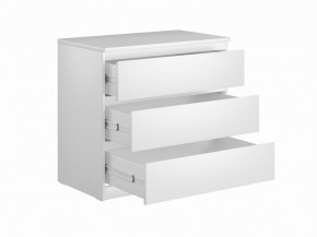 Комод МАЛЬТА с тремя выдвижными ящиками, цвет белый в Лысьве - lysva.ok-mebel.com | фото 3