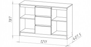 НИЦЦА-5 Комод (НЦ.05) в Лысьве - lysva.ok-mebel.com | фото 2