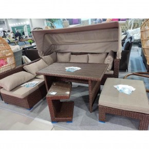 Комплект мебели с диваном AFM-320B-T320 Brown в Лысьве - lysva.ok-mebel.com | фото 2