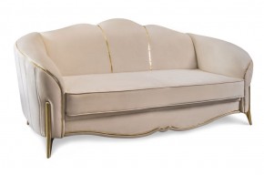 Комплект мягкой мебели Lara 3-1-1 с раскладным механизмом (бежевый/золото) в Лысьве - lysva.ok-mebel.com | фото 2