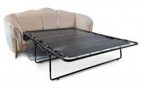 Комплект мягкой мебели Lara 3-1-1 с раскладным механизмом (бежевый/золото) в Лысьве - lysva.ok-mebel.com | фото 3