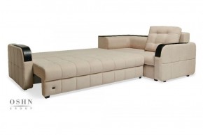 Комплект мягкой мебели Остин Garcia Ivory (Рогожка) Угловой + 1 кресло в Лысьве - lysva.ok-mebel.com | фото 3