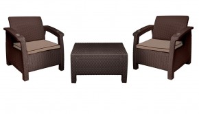 Комплект уличной мебели Yalta Premium Terrace Set (Ялта) шоколадый (+подушки под спину) в Лысьве - lysva.ok-mebel.com | фото 8