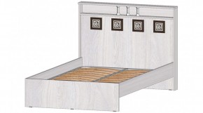 КОСТА-РИКА Кровать 1200 с основанием (анкор светлый) в Лысьве - lysva.ok-mebel.com | фото