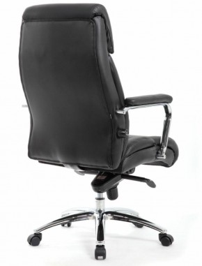 Кресло BRABIX PREMIUM "Phaeton EX-502" (кожа с компаньоном, хром, черное) 530882 в Лысьве - lysva.ok-mebel.com | фото 4