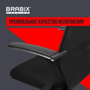 Кресло BRABIX PREMIUM "Ultimate EX-801" хром, плотная двойная сетка Х2, черное, 532917 в Лысьве - lysva.ok-mebel.com | фото 3