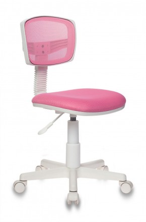 Кресло детское Бюрократ CH-W299/PK/TW-13A розовый в Лысьве - lysva.ok-mebel.com | фото 1