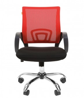 Кресло для оператора CHAIRMAN 696 хром (ткань TW-11/сетка TW-69) в Лысьве - lysva.ok-mebel.com | фото 2
