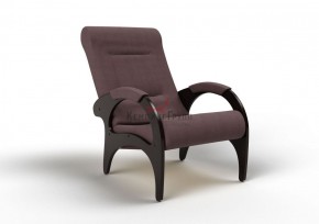 Кресло для отдыха Римини 19-Т-КМ (ткань/венге) КОФЕ С МОЛОКОМ в Лысьве - lysva.ok-mebel.com | фото 1
