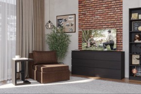 Кресло для отдыха Йоки коричневое, ткань рогожка в Лысьве - lysva.ok-mebel.com | фото 4