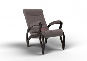 Кресло для отдыха Зельден 20-Т-ГР (ткань/венге) ГРАФИТ в Лысьве - lysva.ok-mebel.com | фото 1