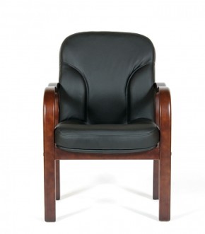 Кресло для посетителей CHAIRMAN 658 (натуральная кожа) в Лысьве - lysva.ok-mebel.com | фото