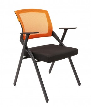 Кресло для посетителей CHAIRMAN NEXX (ткань стандарт черный/сетка DW-66) в Лысьве - lysva.ok-mebel.com | фото