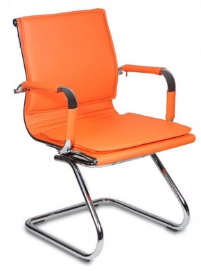 Кресло для посетителя Бюрократ CH-993-Low-V/orange оранжевый в Лысьве - lysva.ok-mebel.com | фото