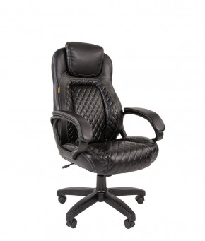 Кресло для руководителя  CHAIRMAN 432 (Экокожа черная) в Лысьве - lysva.ok-mebel.com | фото