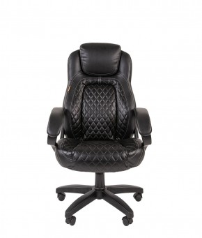 Кресло для руководителя  CHAIRMAN 432 (Экокожа черная) в Лысьве - lysva.ok-mebel.com | фото 2