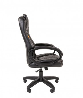 Кресло для руководителя  CHAIRMAN 432 (Экокожа черная) в Лысьве - lysva.ok-mebel.com | фото 3