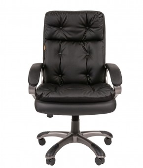 Кресло для руководителя  CHAIRMAN 442 (экокожа черная) в Лысьве - lysva.ok-mebel.com | фото