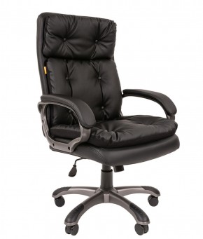Кресло для руководителя  CHAIRMAN 442 (экокожа черная) в Лысьве - lysva.ok-mebel.com | фото 2