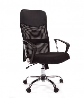 Кресло для руководителя CHAIRMAN 610 N (15-21 черный/сетка черный) в Лысьве - lysva.ok-mebel.com | фото