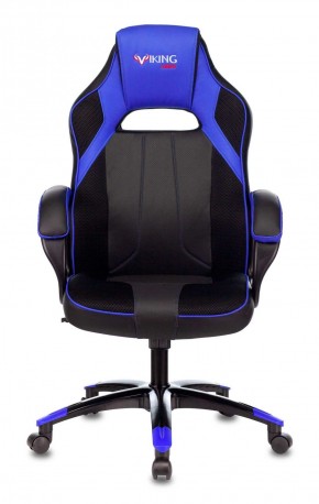 Кресло игровое Бюрократ VIKING 2 AERO BLUE черный/синий в Лысьве - lysva.ok-mebel.com | фото 2