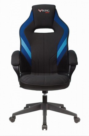 Кресло игровое Бюрократ VIKING 3 AERO BLUE черный/синий в Лысьве - lysva.ok-mebel.com | фото 2