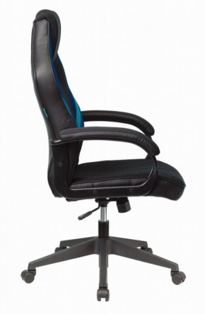 Кресло игровое Бюрократ VIKING 3 AERO BLUE черный/синий в Лысьве - lysva.ok-mebel.com | фото 3