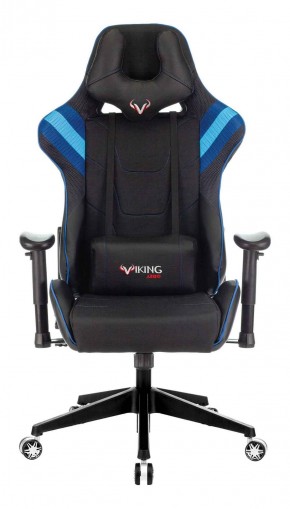 Кресло игровое Бюрократ VIKING 4 AERO BLUE черный/синий в Лысьве - lysva.ok-mebel.com | фото 3