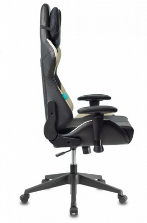 Кресло игровое Бюрократ VIKING 5 AERO WHITE черный/белый в Лысьве - lysva.ok-mebel.com | фото 8