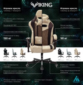 Кресло игровое Бюрократ VIKING 7 KNIGHT BL FABRIC синий в Лысьве - lysva.ok-mebel.com | фото 5