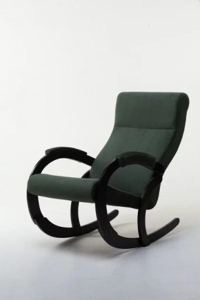 Кресло-качалка КОРСИКА 34-Т-AG (зеленый) в Лысьве - lysva.ok-mebel.com | фото 1