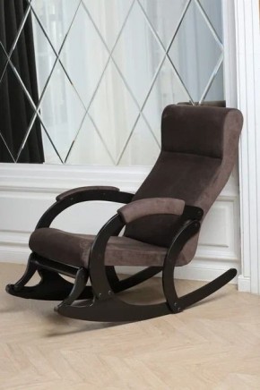Кресло-качалка МАРСЕЛЬ 33-Т-AC (кофе) в Лысьве - lysva.ok-mebel.com | фото 4