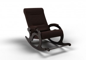 Кресло-качалка Тироль 12-Т-ГР (ткань/венге) ГРАФИТ в Лысьве - lysva.ok-mebel.com | фото 1