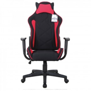Кресло компьютерное BRABIX GT Racer GM-101 + подушка (ткань) черное/красное (531820) в Лысьве - lysva.ok-mebel.com | фото 3