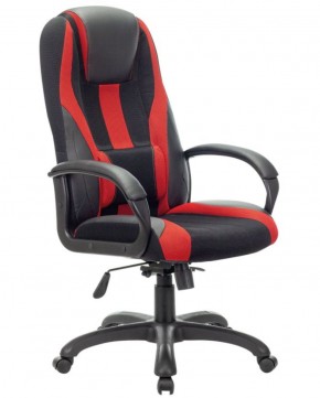 Кресло компьютерное BRABIX PREMIUM "Rapid GM-102" (экокожа/ткань, черное/красное) 532107 в Лысьве - lysva.ok-mebel.com | фото 1