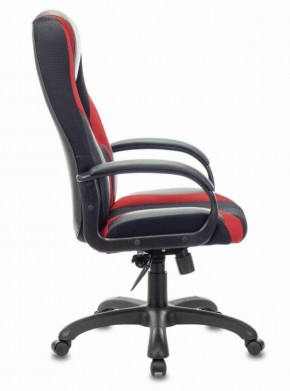 Кресло компьютерное BRABIX PREMIUM "Rapid GM-102" (экокожа/ткань, черное/красное) 532107 в Лысьве - lysva.ok-mebel.com | фото 3