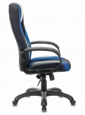 Кресло компьютерное BRABIX PREMIUM "Rapid GM-102" (экокожа/ткань, черное/синее) 532106 в Лысьве - lysva.ok-mebel.com | фото 3